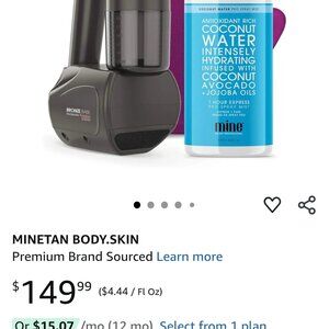 Self sprayer for tanning